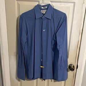 Burberrys blue dress shirt